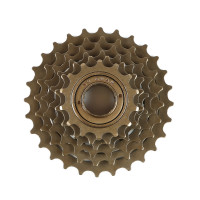 Кассета Multibrand 00-170043 трещотка, 6 скоростей, Freewheel 6х14-28 HG/UG, коричневый