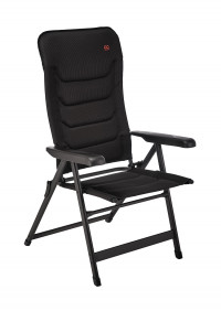 Кресло складное Gogarden Elegant 7 позиций черный