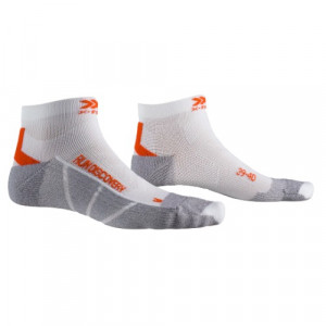 Носки мужские X-Socks Run Discovery 4.0 Men arctic white/dolomite grey W008 