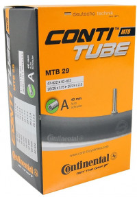 Велокамера Continental 29" 29'х1.75-2.50 47-62/622 AV 40мм MTB/02-0182171 Велокамера Continental 29" 29'х1.75-2.50 47-62/622 AV 40мм MTB/02-0182171