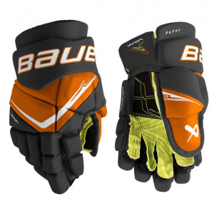 Перчатки Bauer Vapor Fly40 S25 JR MTO black/orange (1064886) 