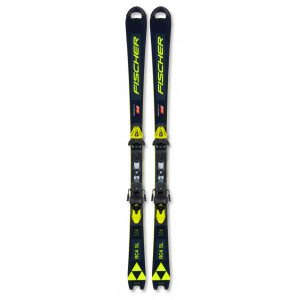 Горные лыжи Fischer RC4 Worldcup SL JR M/O-Plate (130-150) (2023) 