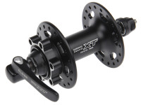 SHIMANO Втулка передняя HB-M756 DEORE XT, 32Н, под диск (6 болтов), OLD:100мм, ось: 108мм, черная, б/уп.