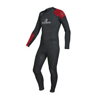 Гидрокостюм длинный прокатный Spinera Professional Rental Fullsuit 3/2 mm Black S23 Red