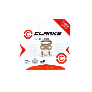 Цепь/замок CLARKS 3-144 C-CL410 1/2"x1/8" для 1скор. хромир. покр. на блистере 