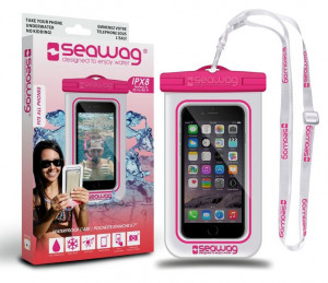 Чехол для смартфона водонепроницаемый Seawag White &amp; Pink S21 (SW_W3X) 