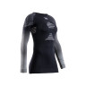 Термофутболка X-Bionic Invent Graphics Shirt LS WMN black/grey/light grey B409 - Термофутболка X-Bionic Invent Graphics Shirt LS WMN black/grey/light grey B409