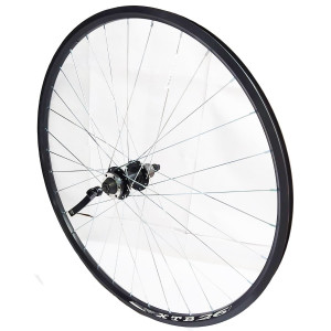 Колесо заднее 29&quot; в сборе MTB дв. обод Weinmann XTB26, алюм. сплав, черная втулка JY-D142DSE 