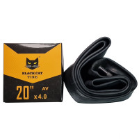 Камера Black Cat Tire 20x4,0 AV35мм в цв. кор.