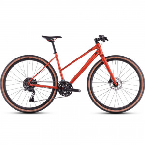 Велосипед Cube Nulane Pro Trapeze 28&quot; fireorange´n´black рама: 50 см (2025) 