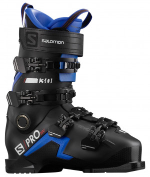 Горнолыжные ботинки Salomon S/Pro HV 130 black/race blue/red (2021) 