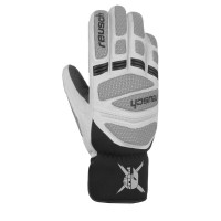 Перчатки Reusch Worldcup Warrior DG white/glacier grey