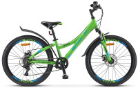 Велосипед Stels Navigator-430 MD 24 V010 мятный рама: 11.5" (Демо-товар, состояние идеальное)