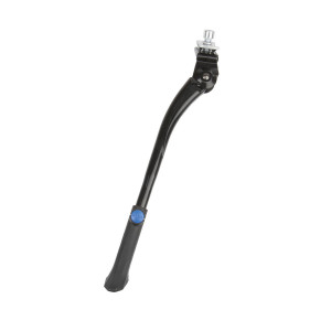 Подножка M-WAVE 5-430715 алюминиевая 24-29&quot; регул. центрального крепления. с планкой, универс. пласт. кожух, черная 