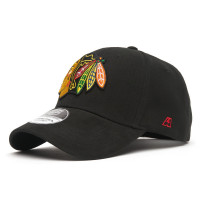 Бейсболка Atributika&Club NHL Chicago Blackhawks черная (55-58 см) 29091