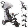 Трехколесный велосипед-беговел Globber Explorer Trike 4 in 1 Deluxe Play черный/серый - Трехколесный велосипед-беговел Globber Explorer Trike 4 in 1 Deluxe Play черный/серый