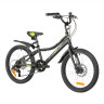 Велосипед Foxx Differ Disk 20" черный (2026) - Велосипед Foxx Differ Disk 20" черный (2026)