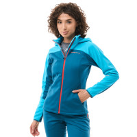 Куртка с капюшоном Dragonfly Explorer 2.0 Woman scuba/blue (2024)