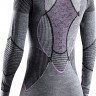 Футболка женская X-Bionic Apani Merino Shirt 4.0 Round Neck Lg Sl black/grey/magnolia B343 - Футболка женская X-Bionic Apani Merino Shirt 4.0 Round Neck Lg Sl black/grey/magnolia B343