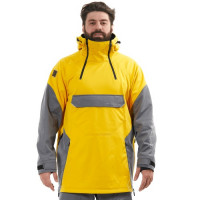 Куртка-анорак Dragonfly Uktus Man yellow/grey