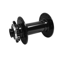 Втулка передняя Novatec D041SB-15 32H/14G, ось:15x100мм, без эксцентрика, чёрная