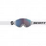 Маска Scott React mineral white/black/enhancer blue chrome - Маска Scott React mineral white/black/enhancer blue chrome