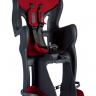 Сидение заднее BELLELLI B-One Standard, на велосипед 29", до 22 кг, тёмно-серый/красный - Сидение заднее BELLELLI B-One Standard, на велосипед 29", до 22 кг, тёмно-серый/красный