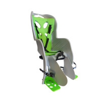 Сиденье NFUN 01-100079 CURIOSO DELUXE детск.на подсед.штырь св.серое с зеленой вставкой Сиденье NFUN 01-100079 CURIOSO DELUXE детск.на подсед.штырь св.серое с зеленой вставкой