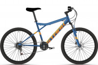 Велосипед Stark Slash 26.1 D синий/оранжевый (2021)