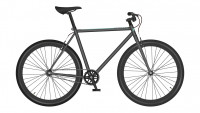 Велосипед Black One Urban 700 28" черный/бирюзовый/черный Рама: 18" (2022)