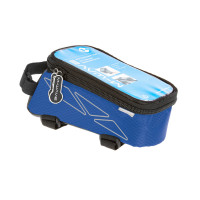 Сумочка/чехол+бокс M-WAVE 5-122554 на раму д/смартфона 170х80х80мм ROTTERDAM TOP L влагозащ. черно-синяя SALE