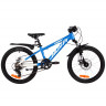 Велосипед Novatrack Extreme 7.D 20" синий (2025) - Велосипед Novatrack Extreme 7.D 20" синий (2025)
