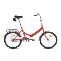 Велосипед Kama 20" красный/белый рама: 14" (2023)