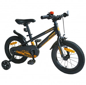 Велосипед Nameless Sport 16" черный матовый/оранжевый рама: 8.1" (2026) 
