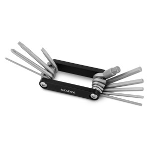 Мультитул Cluxx Flick 10 black/gray 