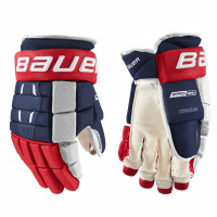 Перчатки Bauer Pro Series S21 SR navy/red/white (1058642)