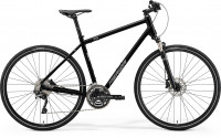 Велосипед Merida Crossway 500 28" GlossyBlack/MattSilver (2021)