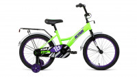 Велосипед ALTAIR KIDS 18 ярко-зеленый/фиолетовый (2022)