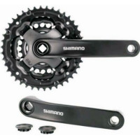 Система Shimano, TY301, 175 мм, 42/34/24T, 6/7/8 ск. черн.