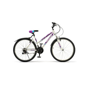Велосипед TOPGEAR Style 26&quot; бело-фиолетовый ВН26433К (2021) 