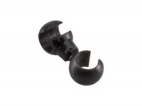 Крючки JAGWIRE S-образные вращающиеся для скрепления оболочек тросов, пластик, черные, 4 шт.