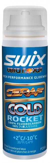 Спрей Swix Cera F Rocket Cold +2C/-10C 70 мл (FC6AC)