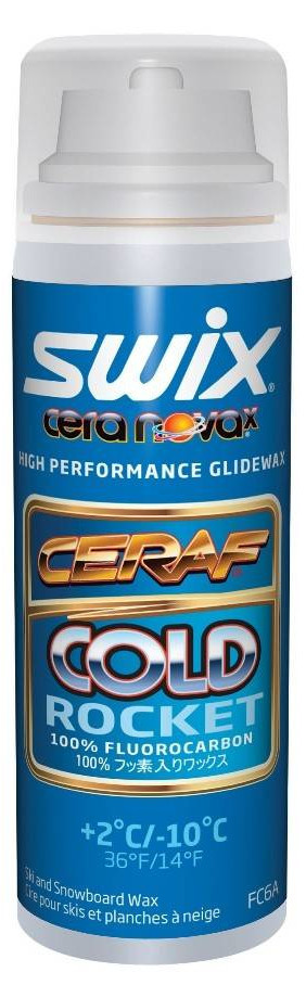 Спрей Swix Cera F Rocket Cold +2C/-10C 70 мл (FC6AC) 