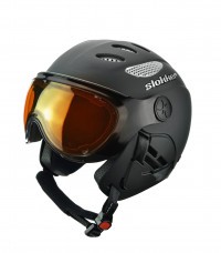 Шлем Slokker RAIDER visor POLAR-ADAPTIV черный