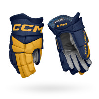 Перчатки CCM JetSpeed FT880 SR navy/sunflower