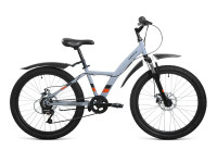 Велосипед Forward Dakota 24 2.0 D серый/оранжевый рама 13" (2022)