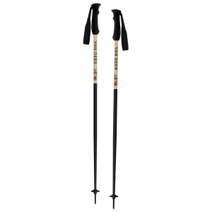 Палки горнолыжные Van Deer Piste Carbon sand/black 