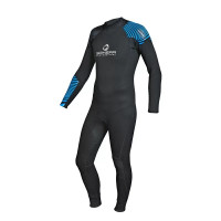 Гидрокостюм длинный прокатный Spinera Professional Rental Fullsuit 3/2 mm Black S23 Blue