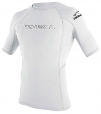 Гидромайка мужская короткий рукав O'Neill Basic Skins S/S Rash Guard White S21 (3341 025)