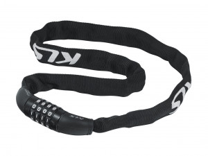 Замок цепной кодовый CHAINLOCK 4, D:4мм, длина 100см, сталь, безопасность 5/10 